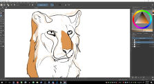 Drawing a Tiger by Tangent Creates